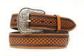 M and F Western Mens Ariat Bsk Wv Belt - Mens