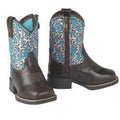 M and F Western Ariat Lil Stompers Sonora Boots Brown - Mens