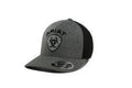 M&F Western Ariat Mens Flexfit 110 Snapback Aztec Logo Grey