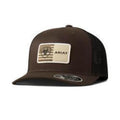 M&F Western Ariat Mens Flexfit Cap 110 Snapback Amer. Brown