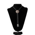 M&F Western Double S Bolo Tie Buffalo Arrow