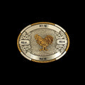 M&F Western Oval Buckle Rooster