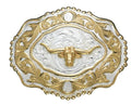 M&F Western Crumrine Longhorn Buckle