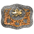M&F Western Crumrine Cowboy Skull Buckle