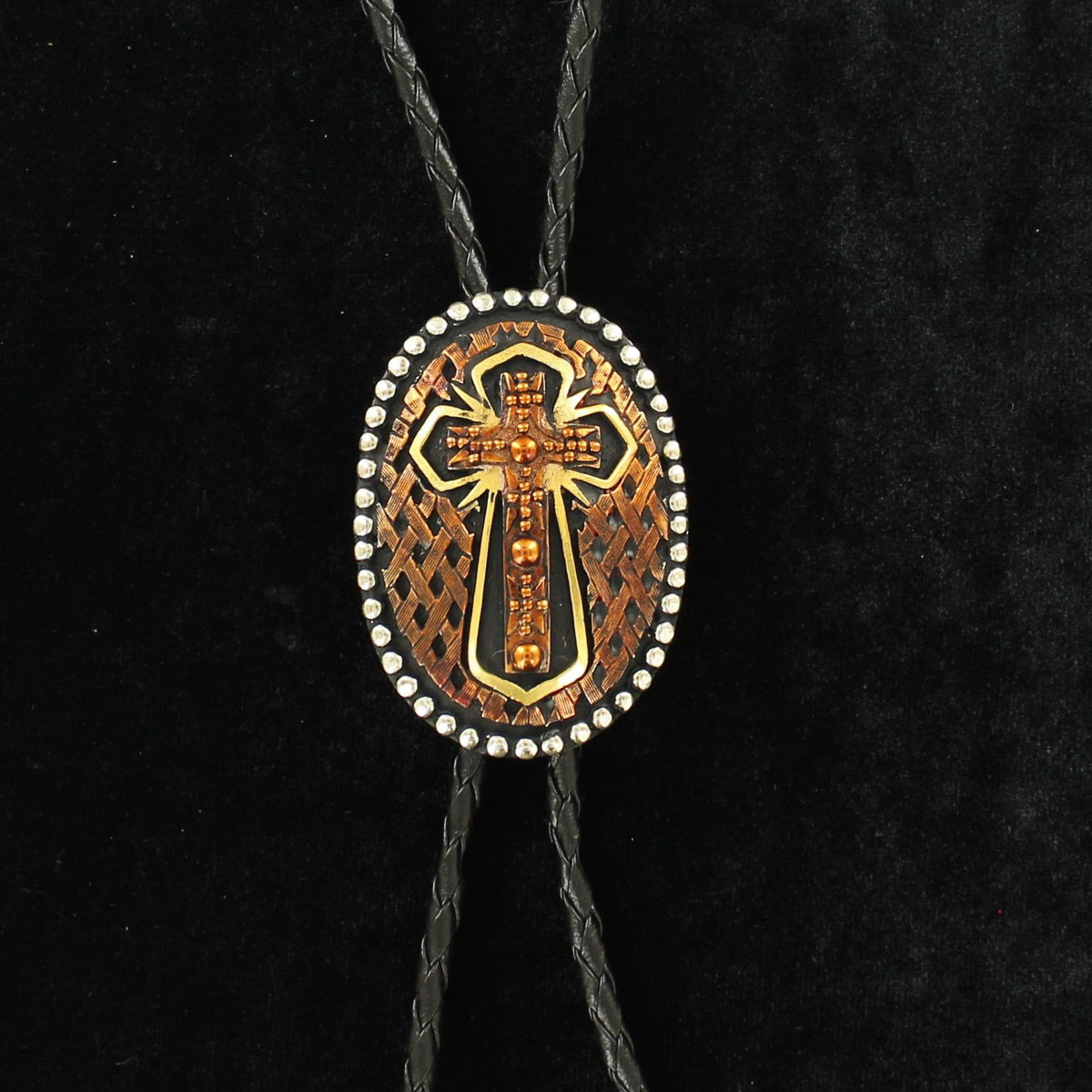 M and F Western Crumrine Adult Western Bolo Tie - Mens