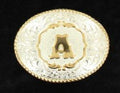 M and F Western Crumrine Initial Buckle 349K - Mens