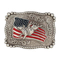 M&F Western Youth Rectangle Distressed Flag Lasrp