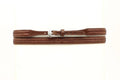 M&F Western 3/4 Genuine Leather Laced Hatband