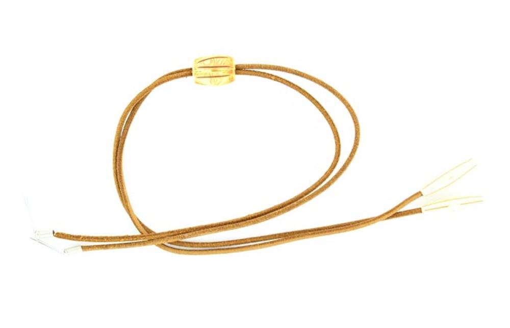 M&F Western Stampede String With Bone Beads Natural