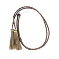 M and F Western Leather Stampede String With Horsehair 6802 - Mens