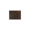 M and F Western Ariat Biflold Wallet Bull Hide Brown - Mens