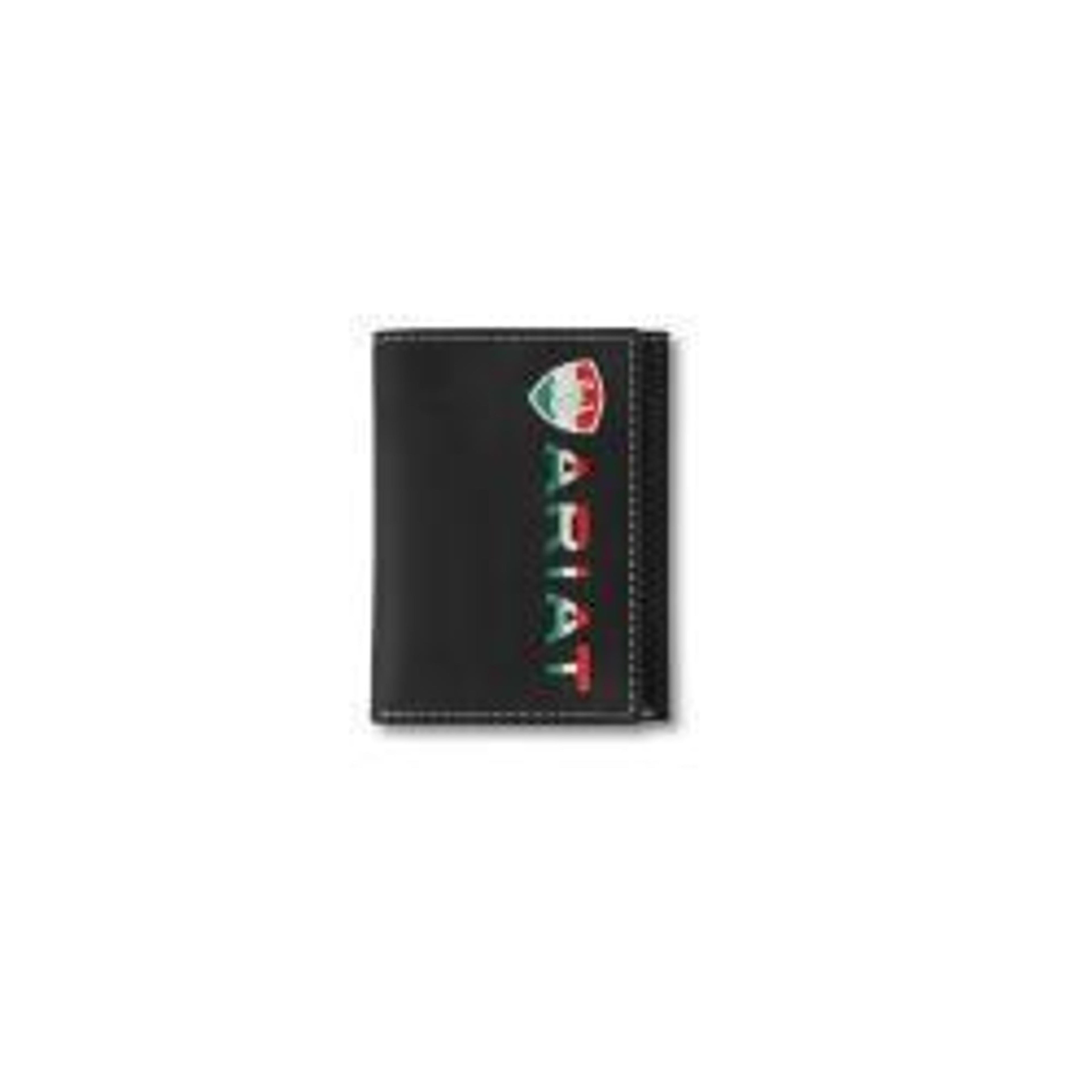 M and F Western Ariat Trifold Wallet Mexico Flag Colors Black - Mens
