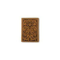 M&F Western Ariat Trifold Scrollng Embosed Medium Brown