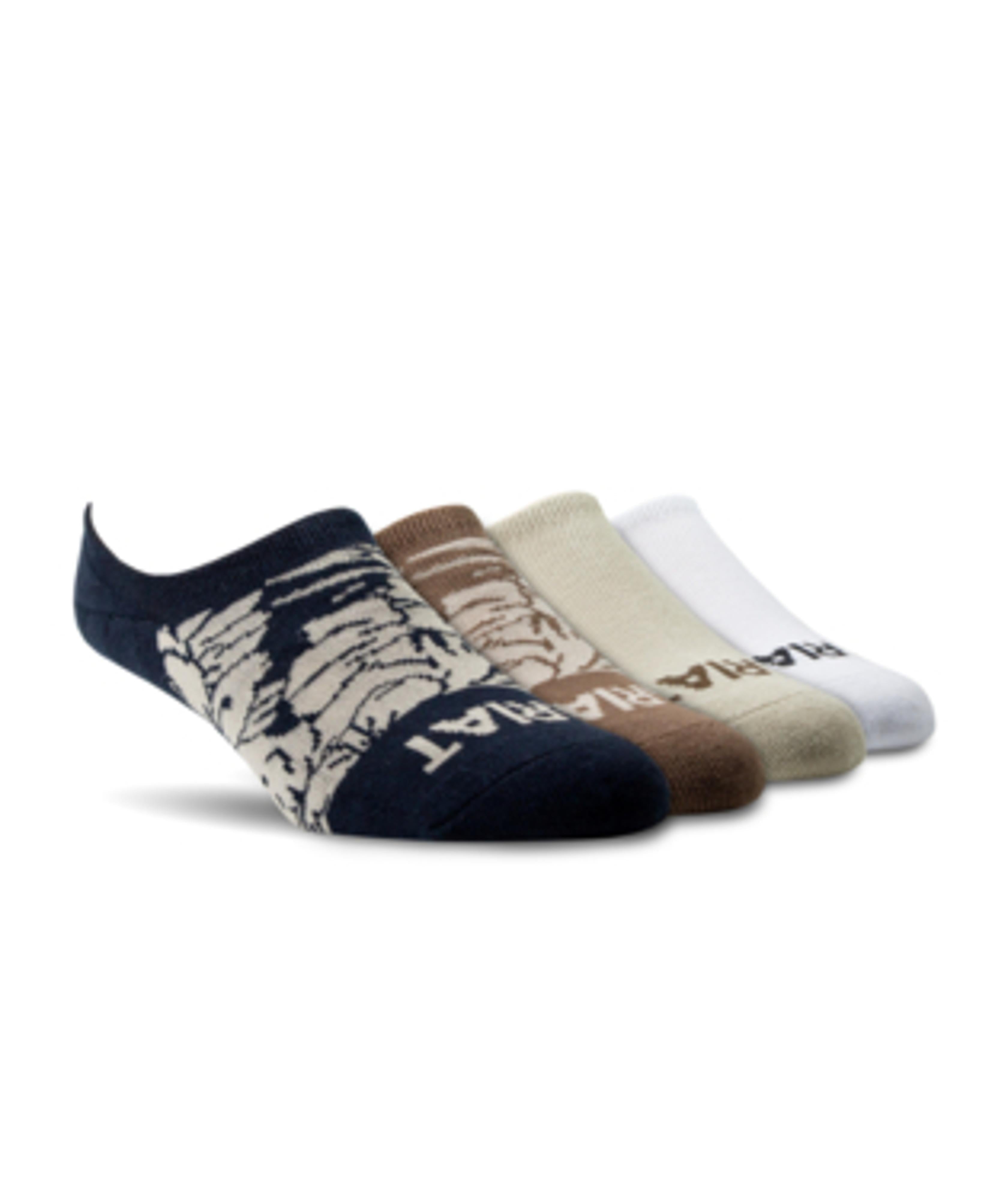 Ariat Western - Hilo No-Show 4-Pair Multi-AR4041-981