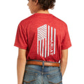 Ariat Kids Yth Charger Vertical Flag Tee 9583-10039583