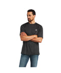 Ariat Mens Charger Vertical Flag Tee 0632-10040632