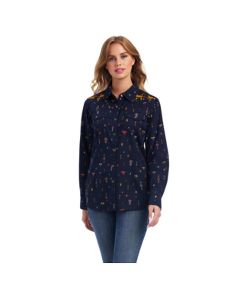 Ariat Womens Real Dakota Snap Shirt-10041677