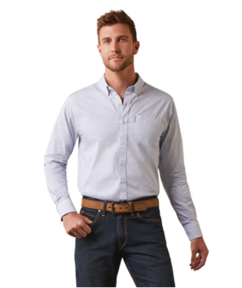 Ariat Mens Medallion Stretch Modern Fit Shirt-10043708