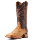 Ariat Mens Broncy Saddle Full Quill Ostrich-10044419