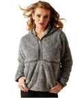 Ariat Womens Lurex Berber 1/2 Zip Hoodie-10047244