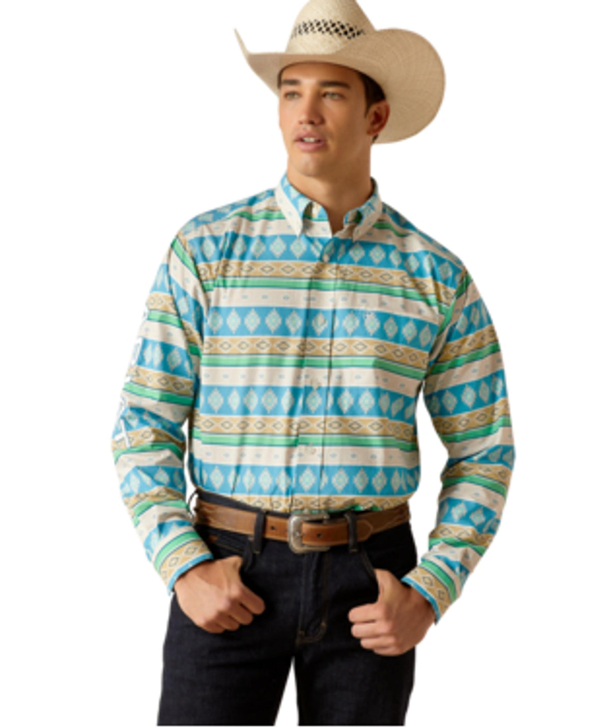 Ariat Mens Team Christian Classic Fit Shirt-10051523
