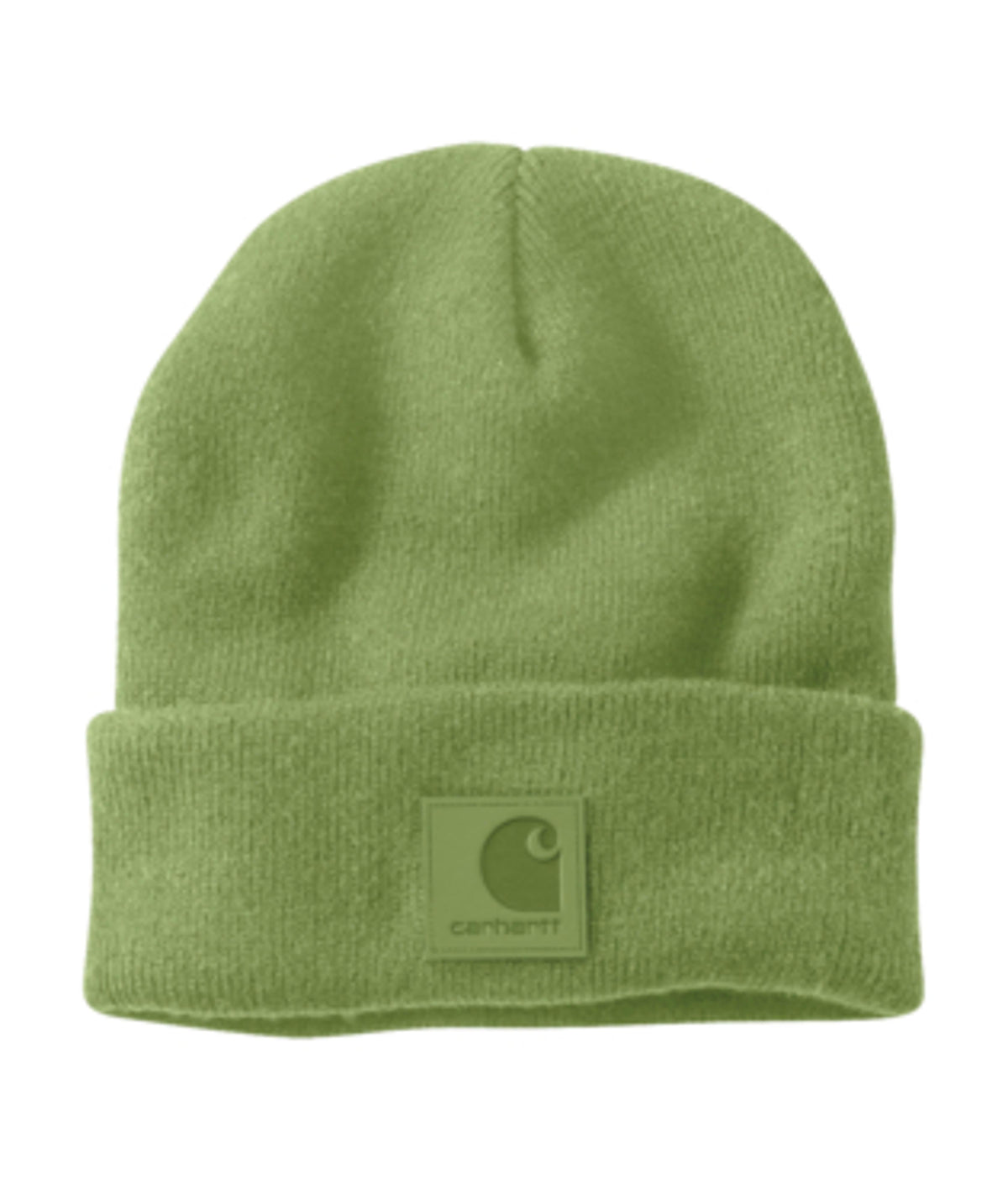 Carhartt Mens AH1070 Knit Cuffed Beanie Switchgrass-101070-GH2