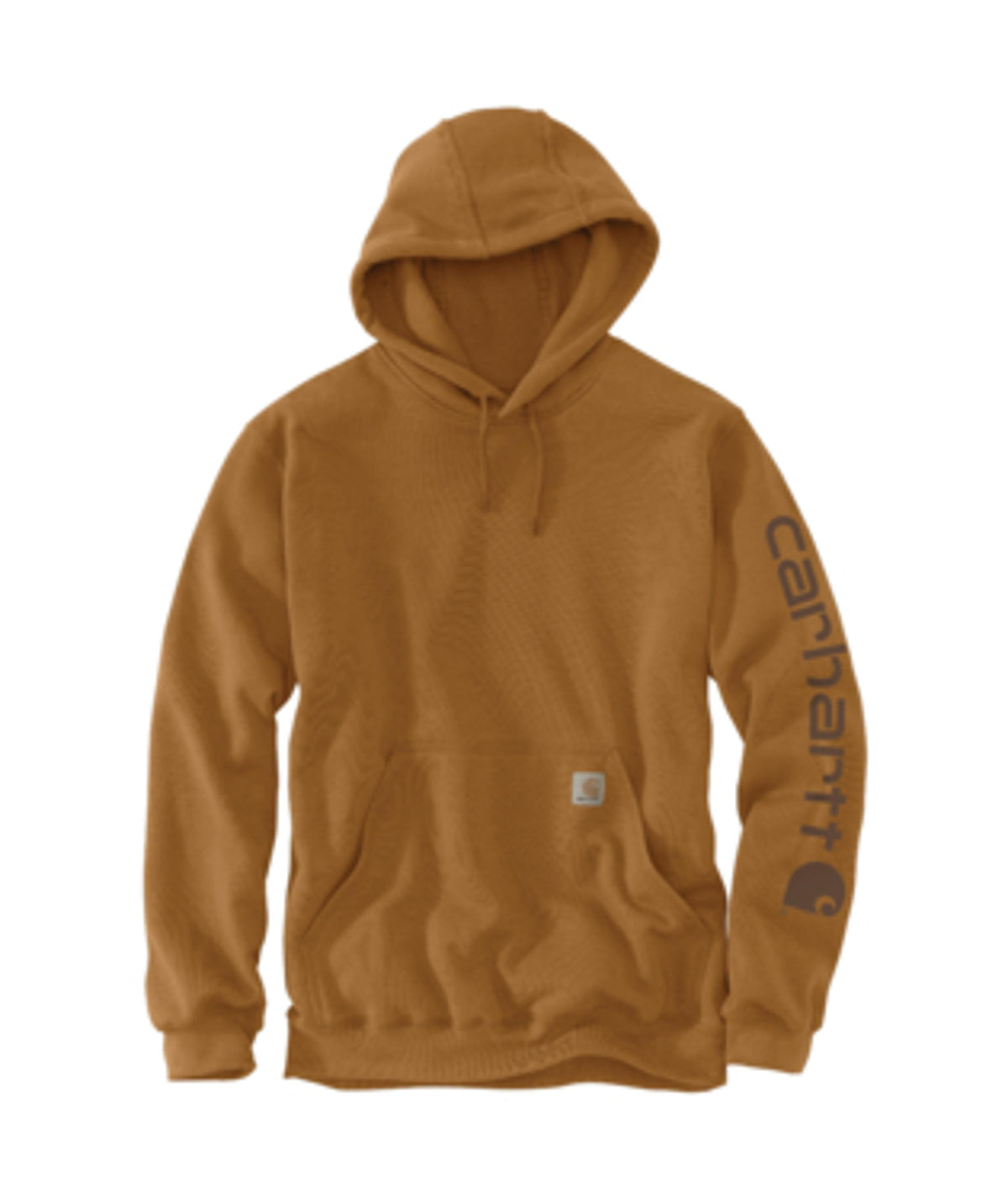 Carhartt Mens Relaxed Fit Midweight French Terry Graphic Sweatshirt-106253-BRN