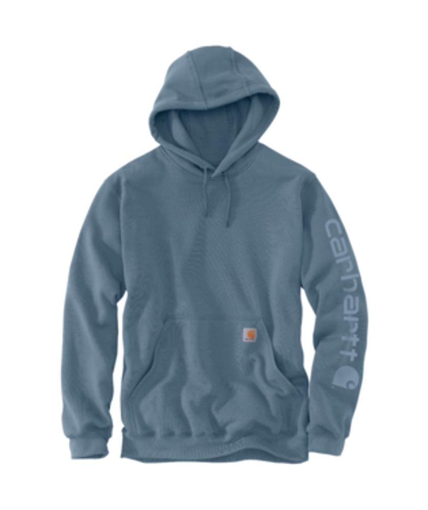 Carhartt Mens Relaxed Fit French Terry Graphic Sweatshirt Thundercloud-106253-HG7