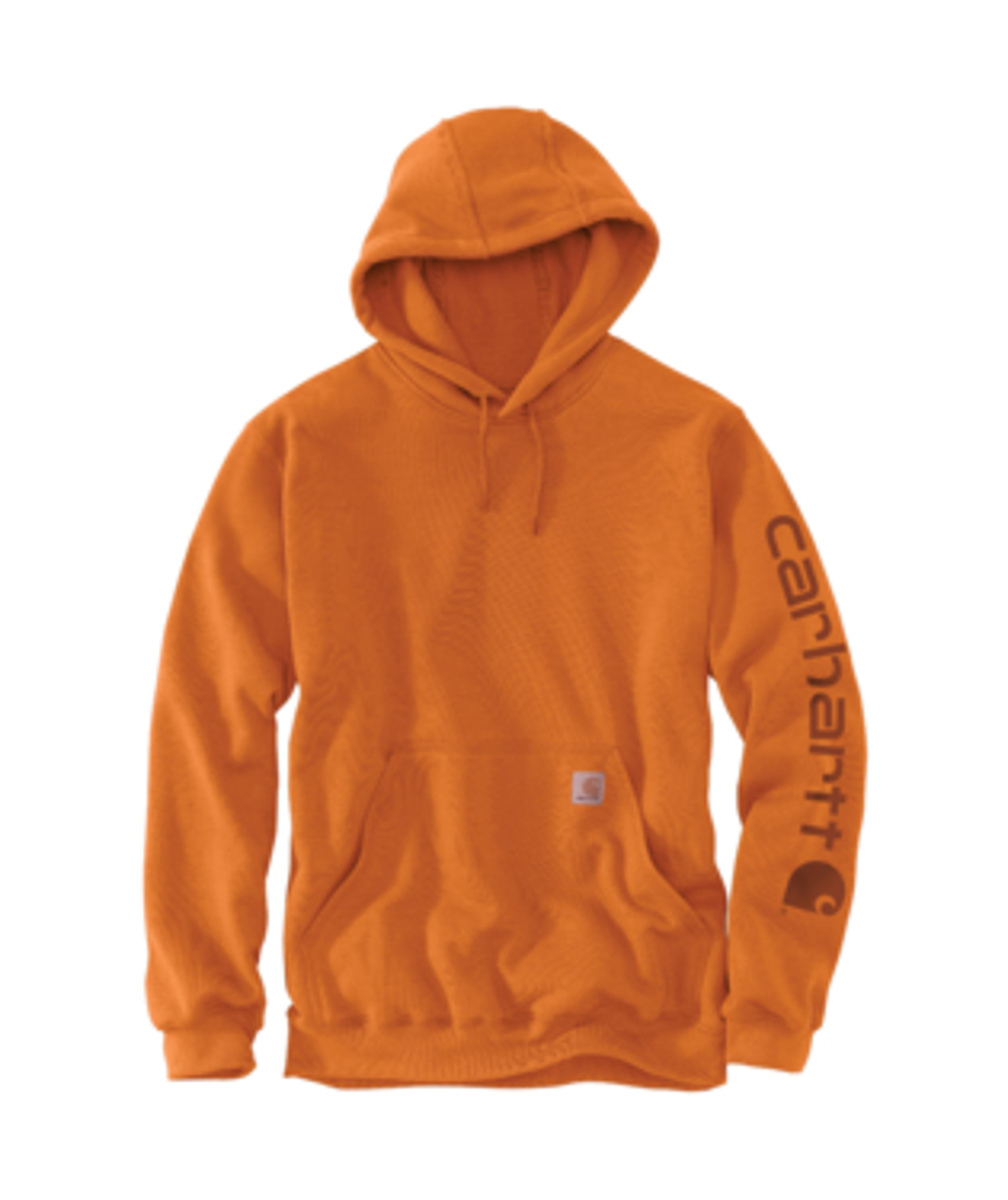 Carhartt Mens Relaxed Fit French Terry Graphic Sweatshirt Rust-106253-Q87