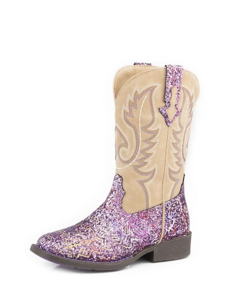 Roper Kids Glitter Aztec-17-1225-3361PU