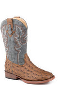 Roper Kids Children Dalton Faux Ostrich-18-1900-3436BR