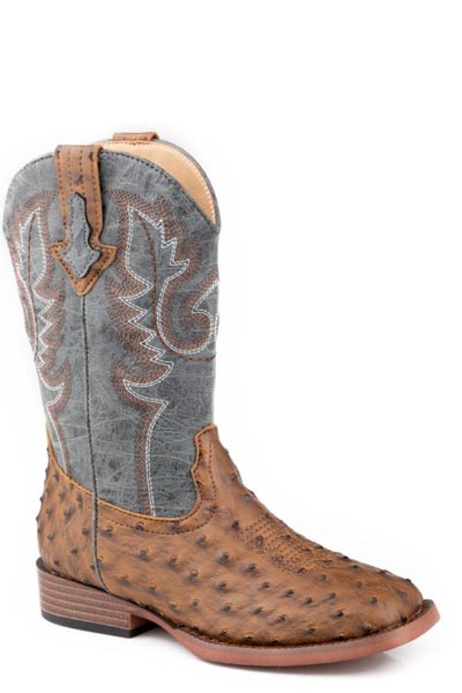 Roper Kids Children Dalton Faux Ostrich-18-1900-3436BR