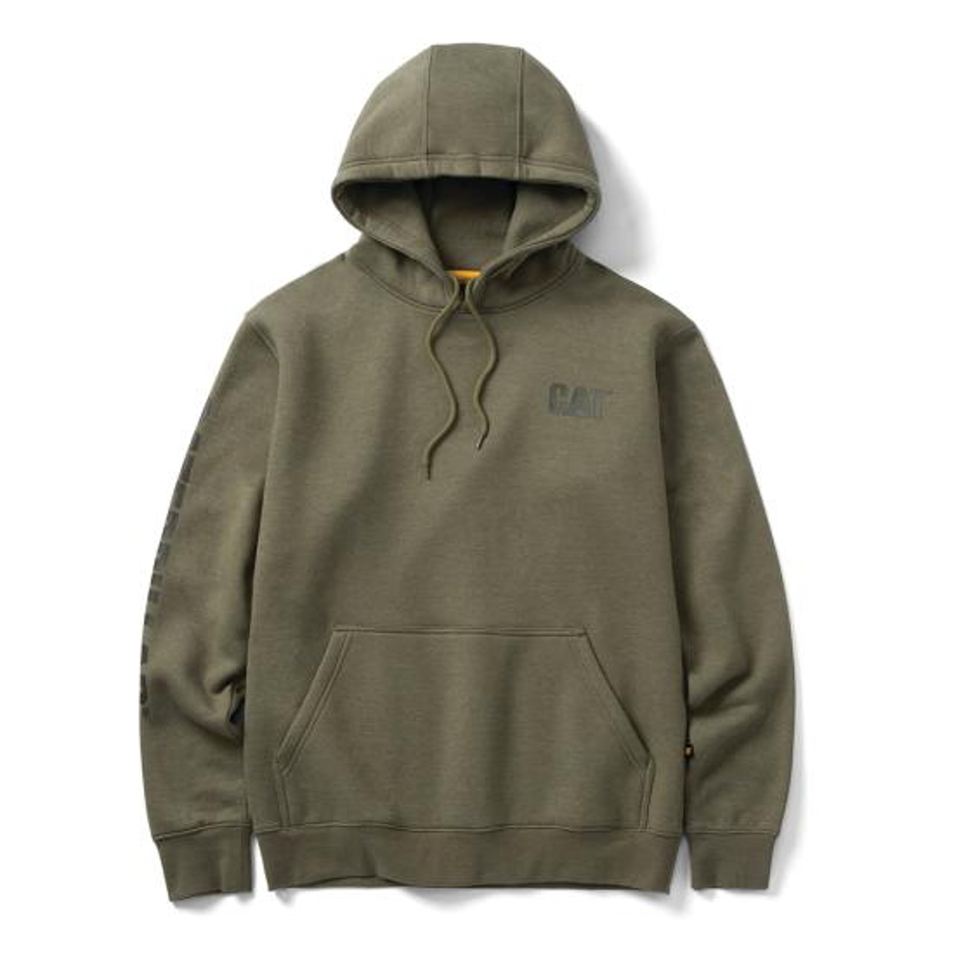 Caterpillar Mens Trademark Banner Hooded Sweatshirt-1910709-11063