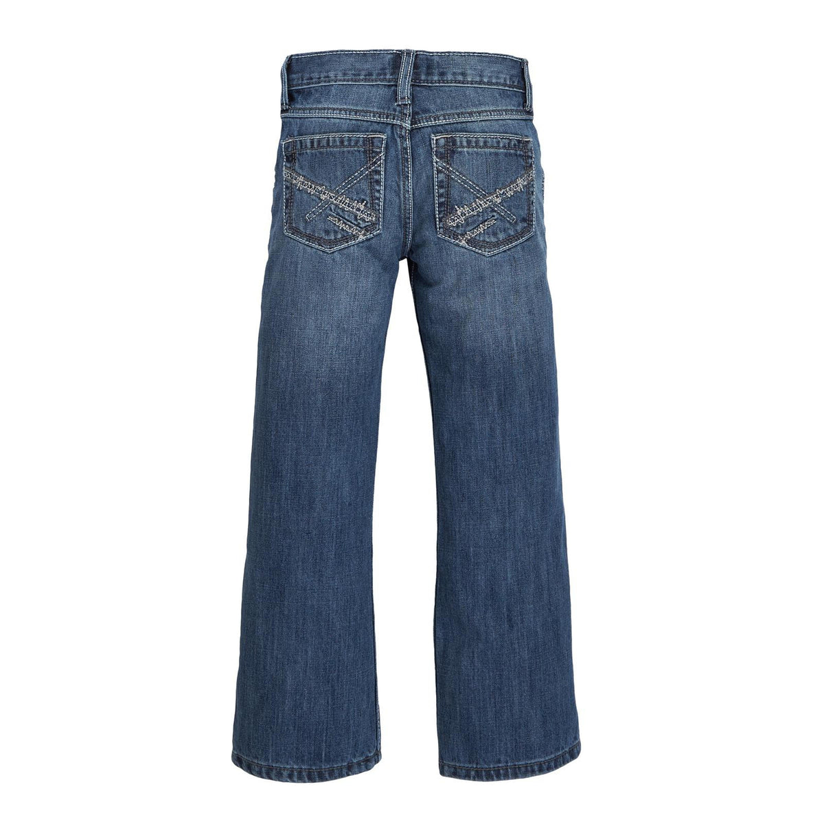 Wrangler Kids 20x Vintage Boot 8-16 Denim-42BWXBB