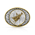 Montana Silversmiths Ranch Rope Bull Rider Buckle-6190-528