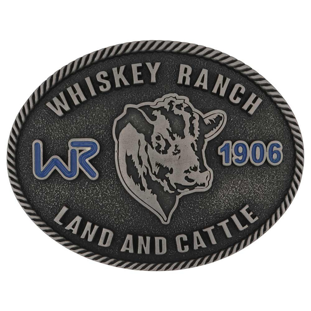 Montana Silversmiths Land Cattle Whiskey Ranch Buckle-A1017WR