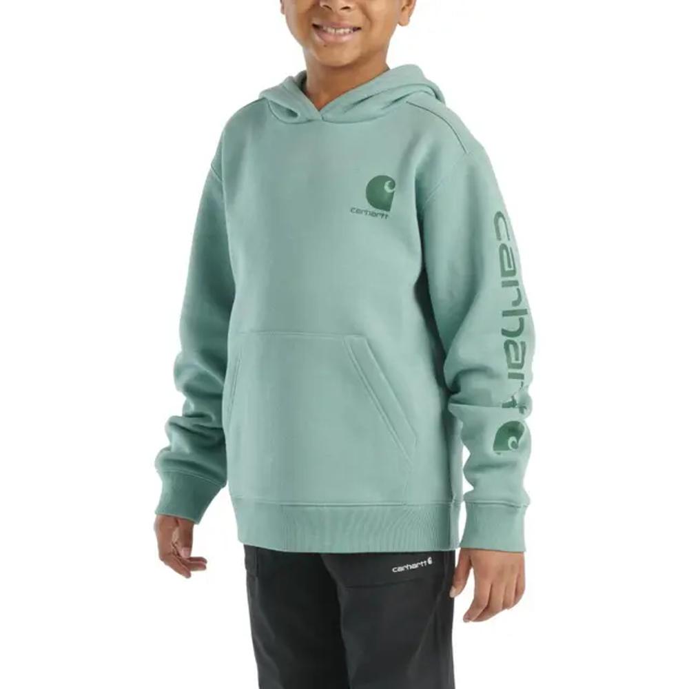 Carhartt Kids Long-Sleeve Graphic Sweatshirt-CA6581-GH5-J
