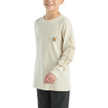 Carhartt Kids Long-sleeve Pocket T-shirt-CA6596-T72-Y