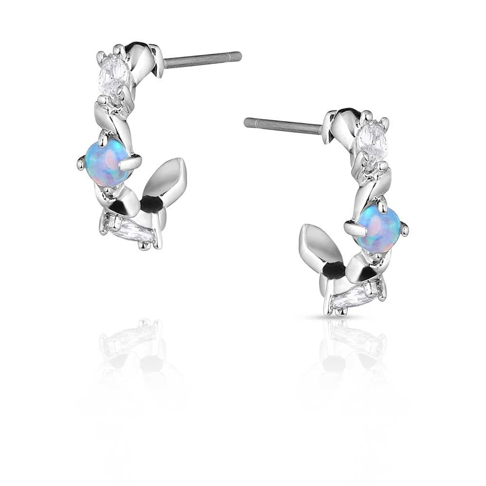Montana Silversmiths River Bend Opal Crystal Earrings-ER5799