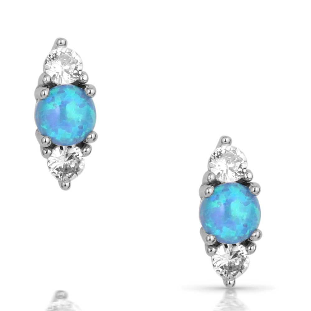 Montana Silversmiths Delicate Moonlight Crystal Opal Earrings-ER5805
