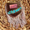 The Wild One Brown Pocket Car Freshie With Fringe-F02