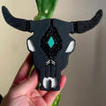 The Wild One Fierce Aztec Bull Skull Freshie-F05