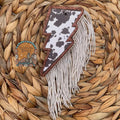 The Wild One Chocolate Cow Print Bolt Freshie-F07