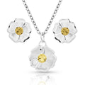 Montana Silversmiths Classic Flowers Jewelry Set-JS5674