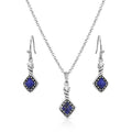 Montana Silversmiths Deep Blue Jewelry Set-JS5846