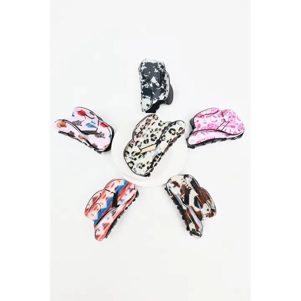 Love And Repeat Cowgirl Hair Clip-LRCMCL2072