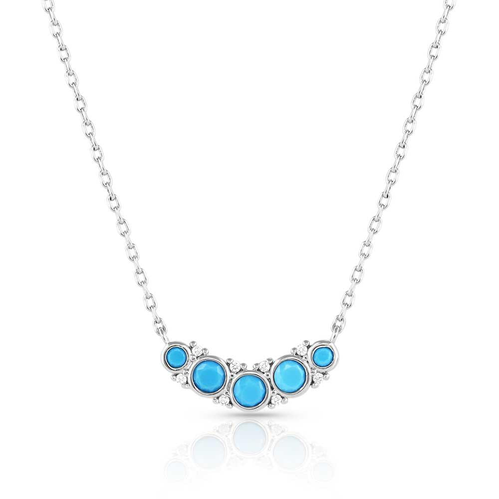 Montana Silversmiths Blue Moon Crystal Necklace-NC5509