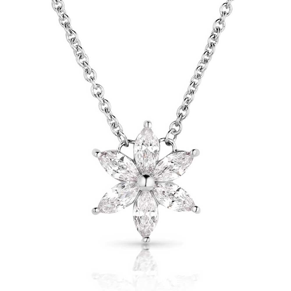 Montana Silversmiths Floral Cheer Crystal Necklace-NC5851