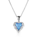 Montana Silversmiths Hearts Flame Opal Necklace-NC5873