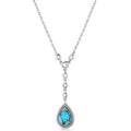 Montana Silversmiths Delicate Cascade Turquoise Necklace-NC6036